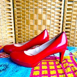 Cole Haan Nike Air Red Heels